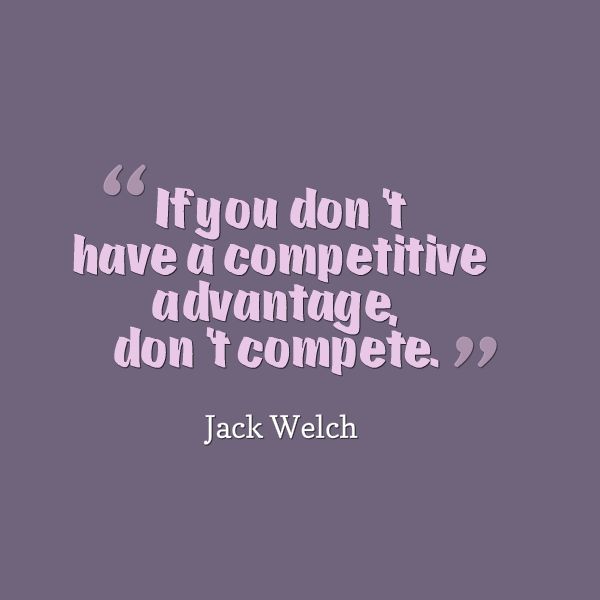 Competitive Advantage quote